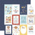 Baby on Board BOY - Echo Park - Double-Sided Cardstock 12"X12" - 3"x4" Journaling Cards