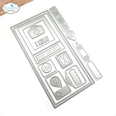 Elizabeth Craft Designs - Die Set - Pocket Page Fillers 3 - Full Size Page (9335)