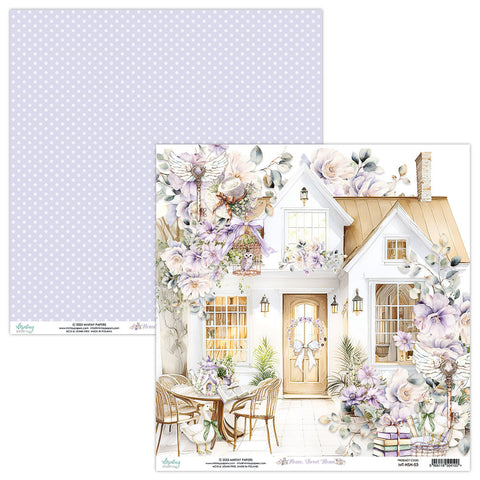 Home Sweet Home - Mintay Papers - 12"x12" Patterned Paper - Paper 03