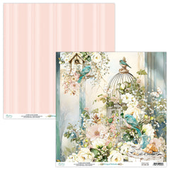 Winged Melodies - Mintay Papers - 12"x12" Patterned Paper - Paper 03