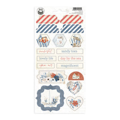 Sea La Vie - P13 - Chipboard Sticker Sheet 03 (5620)