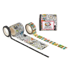 Vintage Artistry Sunburst  - 49 & Market - Washi Tape Set 3/Pkg (4821)