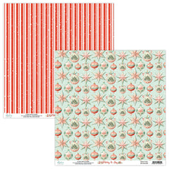 Merry & Joy - Mintay Papers - Double-sided 12"x12" Patterned Paper - Paper 04