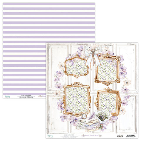 Home Sweet Home - Mintay Papers - 12"x12" Patterned Paper - Paper 04
