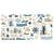 The Beach Is Calling  - Graphic 45 - Ephemera Die-Cut Assortment (5413)