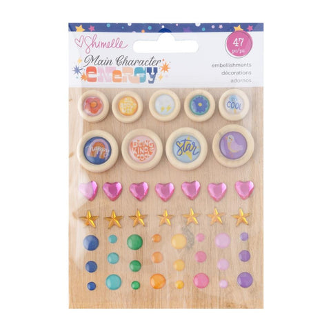 Main Character Energy - Shimelle - Embellishment Mix 44/Pkg (5436)