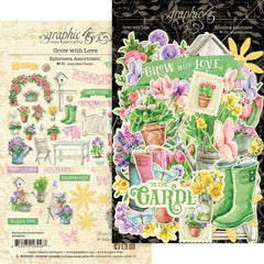 Grow With Love - Graphic 45 - Ephemera Die-Cut Assortment (5567)
