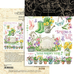 Grow With Love - Graphic 45 - Rub-On Transfers (5581)