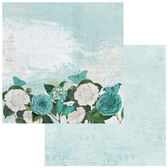 Color Swatch: Teal  - 49 & Market - Double-Sided Cardstock 12"X12" - Paper 5