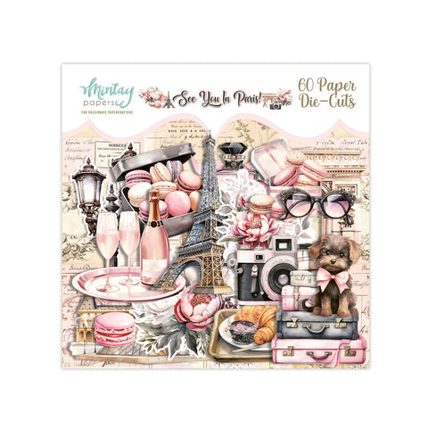 See You In Paris - Mintay Papers - Paper Die Cuts 60/pkg