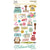 Noteworthy - Simple Stories - Chipboard Stickers 6"X12"