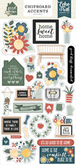 Good To Be Home - Echo Park  - 6" x 13" Chipboard Sticker - Accents