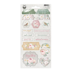 Precious - P13 - Chipboard Sticker Sheet 03 (6283)