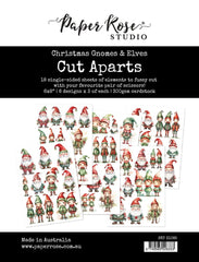 Christmas Time Basics - Paper Rose - Cut Aparts Paper Pack - Christmas Gnomes & Elves (6333)