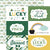 Lucky Charm - Echo Park - Double-Sided Cardstock 12"X12" - 6"x4" Journaling Cards