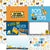 Little Builder - Echo Park - Double-Sided Cardstock 12"X12" - 6"x4" Journaling Cards