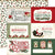 A Vintage Christmas  - Carta Bella - Double-Sided Cardstock 12"X12" - 6"x4" Journal Cards