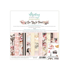 See You In Paris - Mintay Papers - 6"x6" Paper Pad