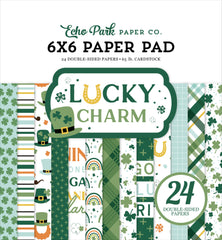 Lucky Charm - Echo Park - Double-Sided Paper Pad 6"X6"