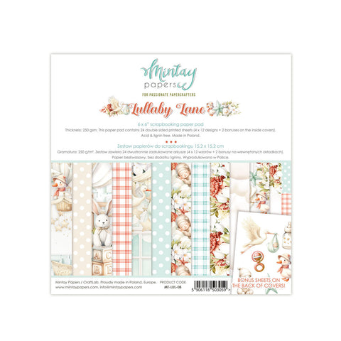 Lullaby Lane - Mintay Papers - 6"x6" Paper Pad