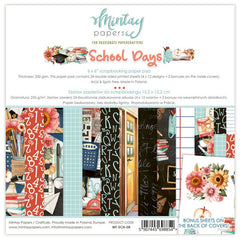 School Days  - Mintay Papers - 6X6 Paper Pad (8854)