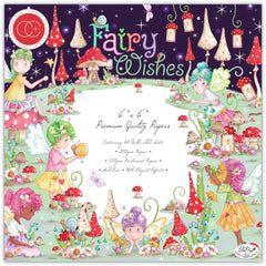 Fairy Wishes - Craft Consortium - Double-Sided Paper Pad 6"X6" 40/Pkg