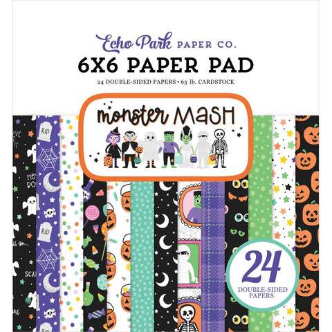 Monster Mash - Echo Park - Double-Sided Paper Pad 6"X6"