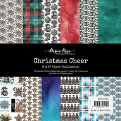Christmas Cheer - Paper Rose - 6"x6" Paper Collection (1191)