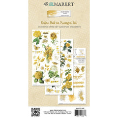 Color Swatch: Ochre - 49 & Market - 6"x12" Rub-Ons (6887)