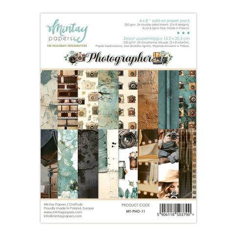 Photographer - Mintay Papers - 6"x8" Add-on Paper Pad