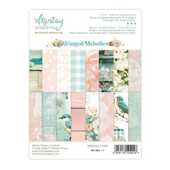 Winged Melodies - Mintay Papers - 6"x8" Add-on Paper Pad