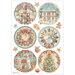 The Nutcracker - Stamperia - A4 Rice Paper - 6 Rounds (6463)