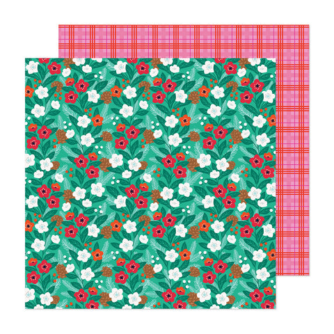 Sugarplum Wishes - Paige Evans - 12"x12" Double-sided Patterned Paper - Paper 6