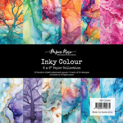 Inky Colour - Paper Rose - 6"x6" Collection Pack