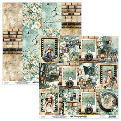 Photographer - Mintay Papers - 12"x12" Patterned Paper - Paper 06