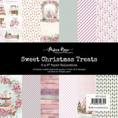 Sweet Christmas Treats - Paper Rose - 6"x6" Paper Collection