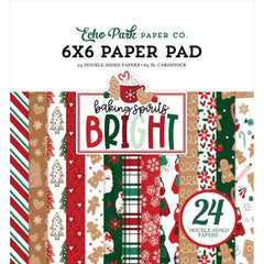 Baking Spirits Bright - ECHO PARK - Double-Sided Paper Pad 6"X6"