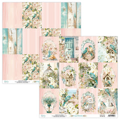 Winged Melodies - Mintay Papers - 12"x12" Patterned Paper - Paper 06