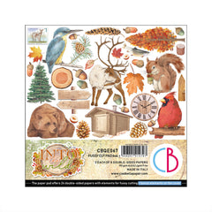Into the Wild  - Ciao Bella - 6X6 Fussy Cut Pad