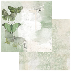Color Swatch: Willow - 49 & Market - Double-Sided Cardstock 12"X12" - Paper #3 (7938)