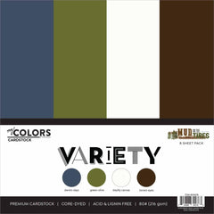 Mud On The Tires - PhotoPlay - Cardstock Variety Pack 8/Pkg