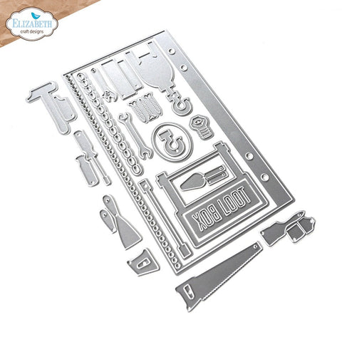 Elizabeth Craft Designs - Die - Sidekick Essentials 27 - Tool Box (7218)