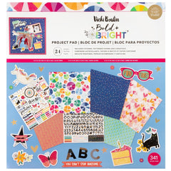 Bold & Bright - Vicki Boutin - Project Pad 12"X12" (7659)