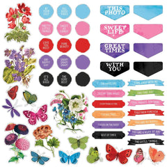 Spectrum Gardenia - 49 & Market - Chipboard Set (3787)