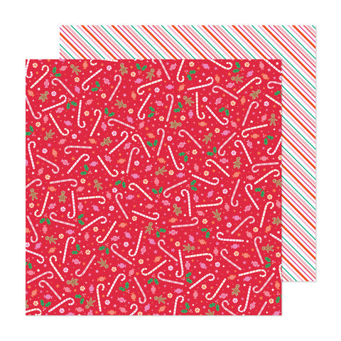 Sugarplum Wishes - Paige Evans - 12"x12" Double-sided Patterned Paper - Paper 7