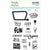 Retro Summer - Simple Stories - Photopolymer Clear Stamps