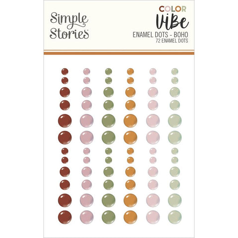 Darks - Simple Stories - Color Vibe Alpha Sticker Book 12/Sheets (3218)