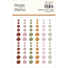 Darks - Simple Stories - Color Vibe Alpha Sticker Book 12/Sheets (3218)