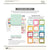 For the Record - Simple Stories - 12-Month Memory Calendar