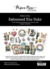 Easter Time - Paper Rose - Embossed Die Cuts (8764)